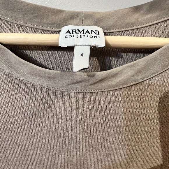 Giorgio Armani Collezioni Knit Top Size 4 - Picture 2 of 3